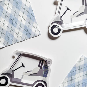 Argyle Large Disposable Paper Napkins (24pcs)