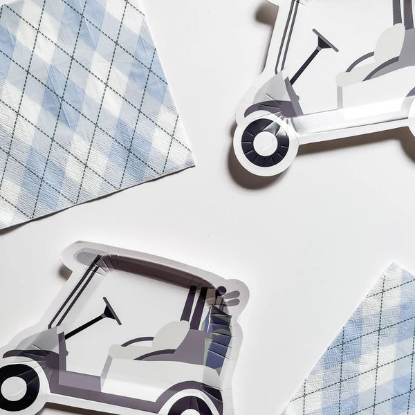 Argyle Large Disposable Paper Napkins (24pcs)
