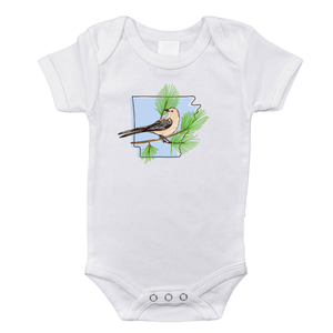 Arkansas Pine Baby Onesie