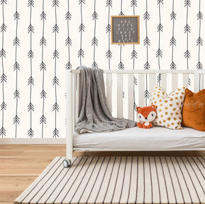 Arrows Forest - Nursery Wall Decor Wallpapers
