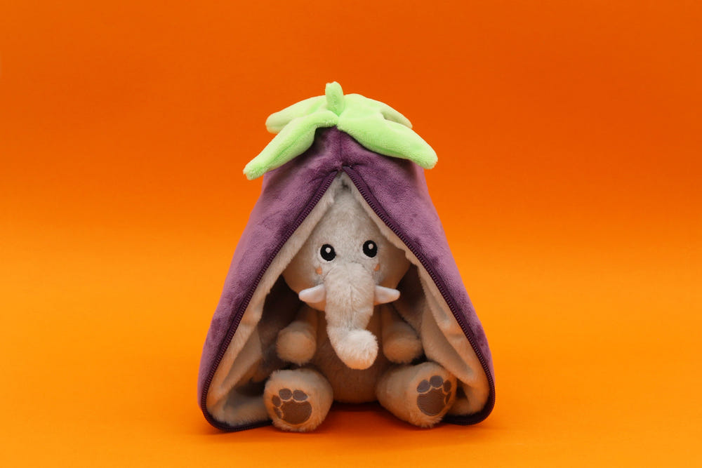 Velvet the Elephant/Eggplant - Flipetz