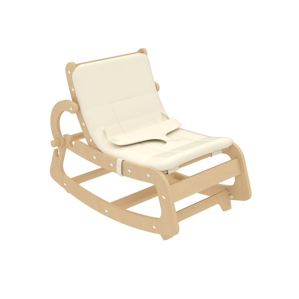 Avenlur Hemlock Adjustable Baby Rocker Wooden Hemlock Finish