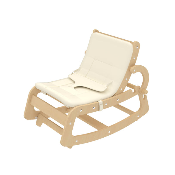 Avenlur Hemlock Adjustable Baby Rocker Wooden Hemlock Finish