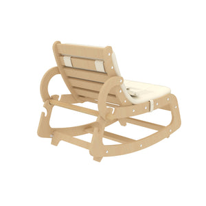 Avenlur Hemlock Adjustable Baby Rocker Wooden Hemlock Finish