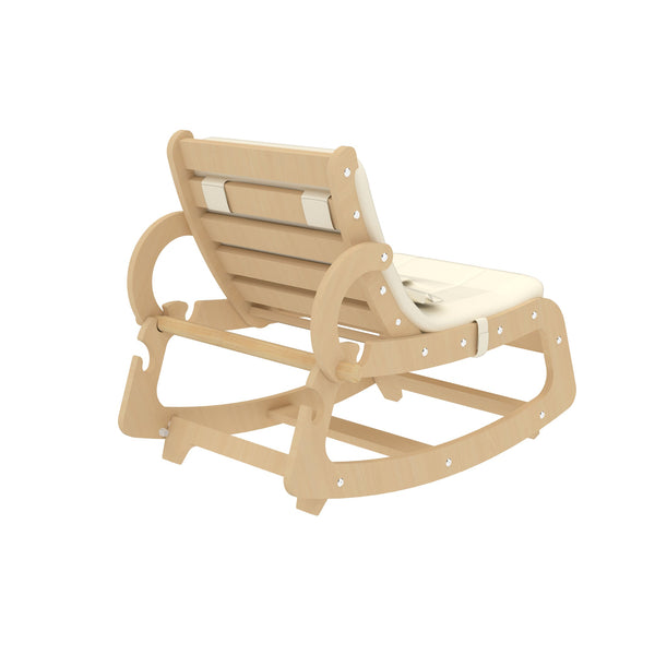 Avenlur Hemlock Adjustable Baby Rocker Wooden Hemlock Finish