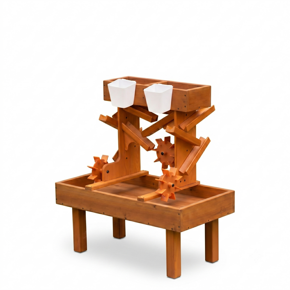 Avenlur Wooden Outdoor Water Table for Toddlers