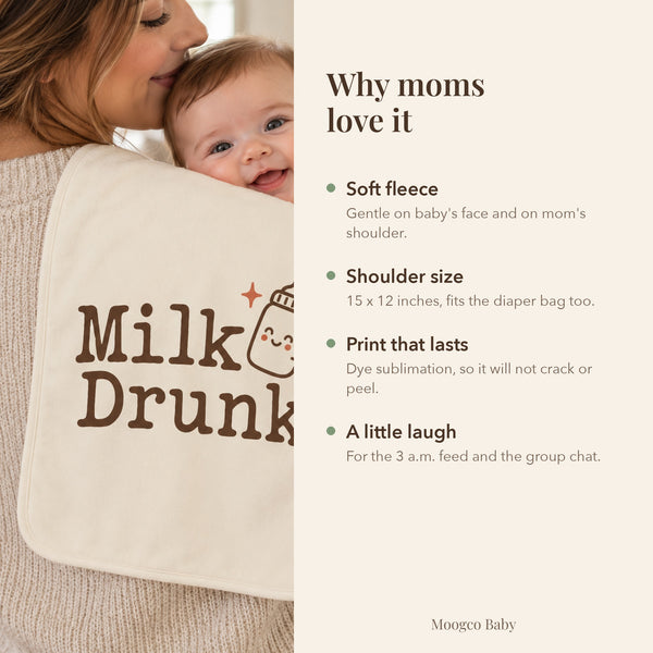 Why moms love this burp cloth: soft, easy and made to last