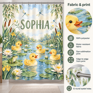 Fabric details: 100% polyester, water-resistant, dye-sublimation print, 12 round eyelet holes