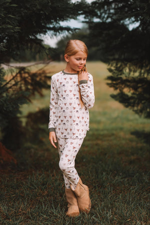 North Pole Pals 2pc Bamboo Pajamas