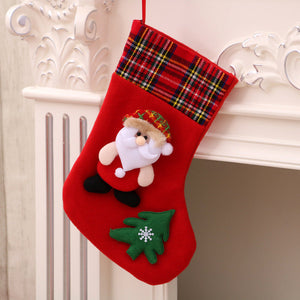 Santa Claus Socks Christmas Tree Pendant