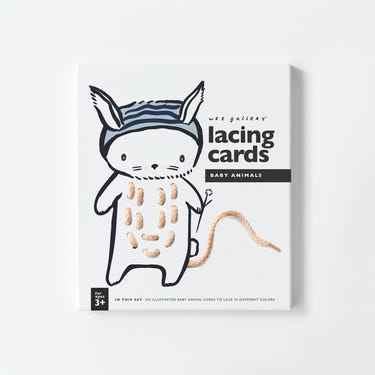 Lacing Cards featuring adorable baby animals for fun and educational playtime.