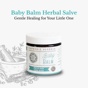 Euphoric Herbals Baby Balm Herbal Salve 100% Organic