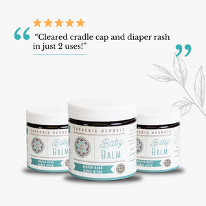 Euphoric Herbals Baby Balm Herbal Salve 100% Organic