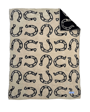 Saddle Down Baby Blanket