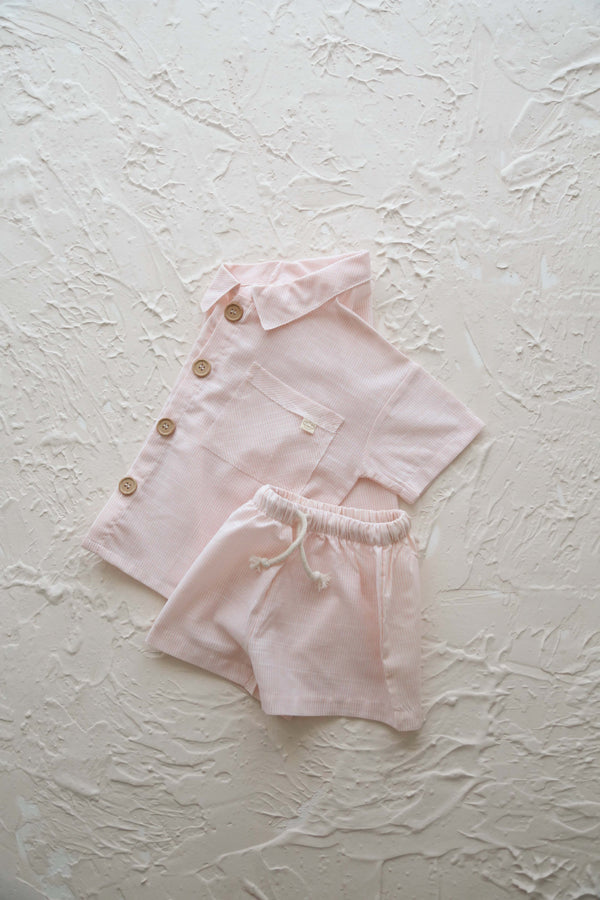 Boy Shirt-Short Set