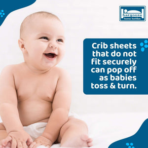 Baby Crib Fitted Saftey® Sheets