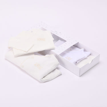 Bebe Sweeny Essentials | Girls Ivory Cardigan & Leggings Set (5) - MOOGCO Baby