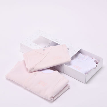 Bebe Sweeny Essentials | Girls Pink Cardigan & Leggings Set (5) - MOOGCO Baby