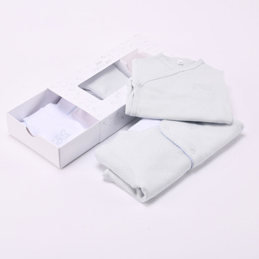 Bebe Sweeny Essentials | Boys Blue Cardigan & Leggings Set (5) - MOOGCO Baby