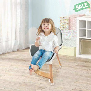 Baby High Chair with Dishwasher Safe Tray-Beige Beige High Chairs