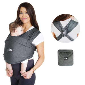 Baby K'tan Active Yoga Baby Carrier | Heather Black