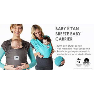 Baby K'tan Breeze Baby Carrier | Black