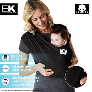 Baby K'tan Breeze Baby Carrier | Black