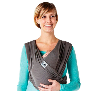 Baby K'tan Breeze Baby Carrier | Charcoal - MOOGCO Baby