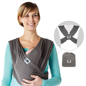 Baby K'tan Breeze Baby Carrier | Charcoal - MOOGCO Baby