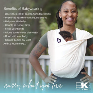 Baby K'tan Breeze Baby Carrier | Charcoal