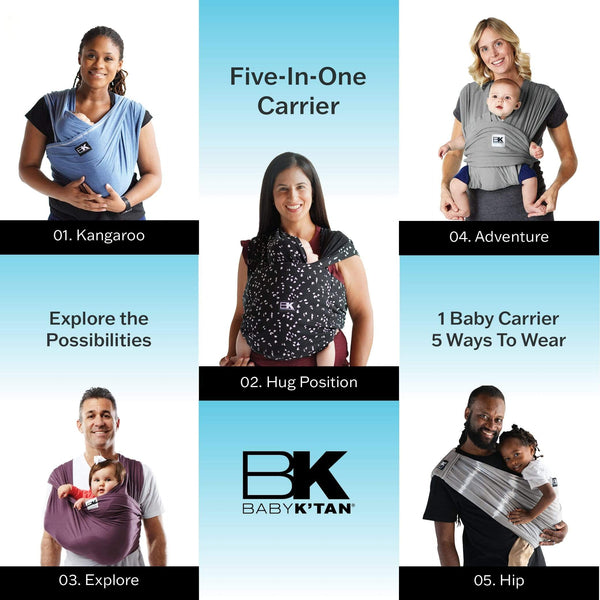 Baby K'tan Original Baby Carrier | Black