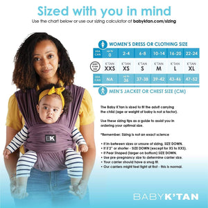 Baby K'tan Original Baby Carrier | Eggplant