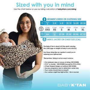 Baby K'tan Print Baby Carrier | Leopard Love