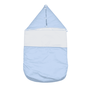 PETIT MARIN | Baby Boys Blue Cotton Baby Nest (80cm)