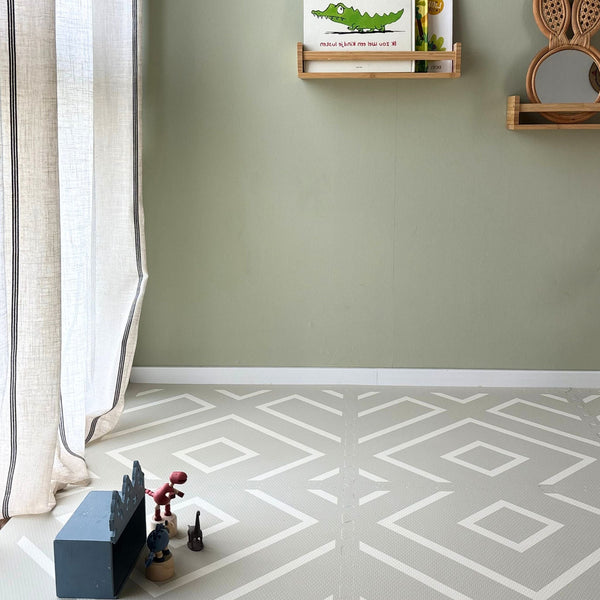 Modern Blocks - Soft Sage - Play Mat
