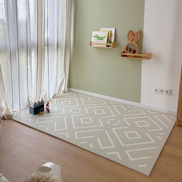 Modern Blocks - Soft Sage - Play Mat