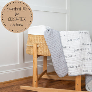 Cotton Muslin Child of God Quilt