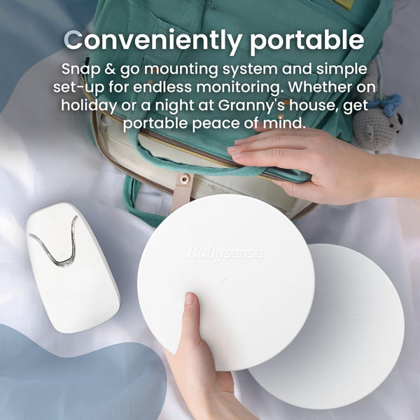 Babysense 7 - Baby Monitor with Breathing Motion Detection & Safety Alerts