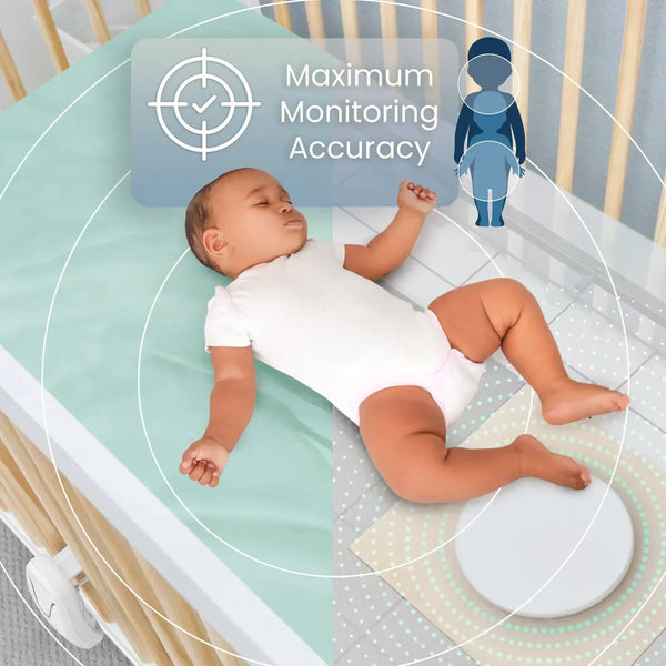 Babysense True Sleep: Video Baby Monitor with Breathing Motion Detection & Safety Alerts, 1 or 2 Cameras