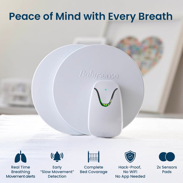 Babysense 7 - Baby Monitor with Breathing Motion Detection & Safety Alerts