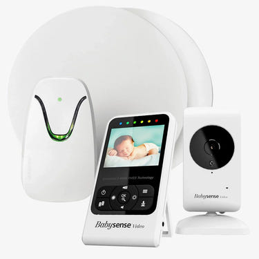 Babysense 7 & V24 Video Baby Monitor with Breathing Detection & Safety Alerts Bundle for peace of mind.