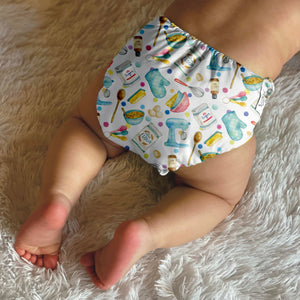 Wilder Cloth Diaper Cover - Baked