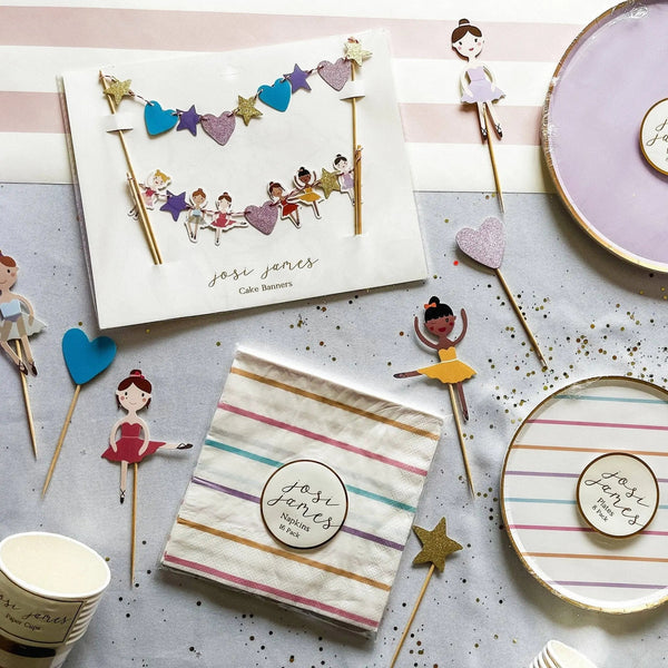 Ballet Cupcake Toppers (8pcs)