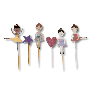 Ballet Cupcake Toppers (8pcs)