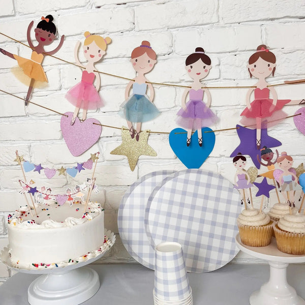 Ballet Glitter Charm Banner