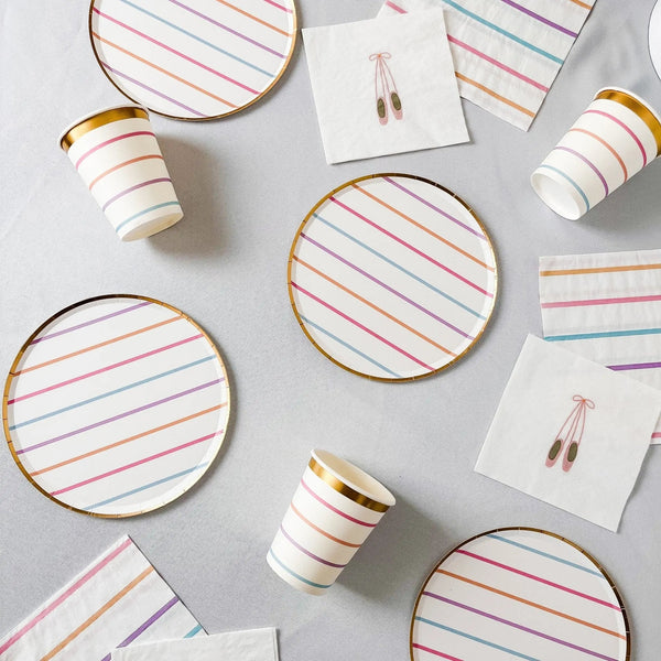 Ballet Slipper Disposable Paper Napkins, Small (16pcs)