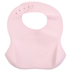 Ballet Pink Silicone Bib