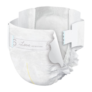 Bambo Nature Dream Eco-Friendly Baby Diapers Size 6, angle view showcasing soft, sustainable design for babies.