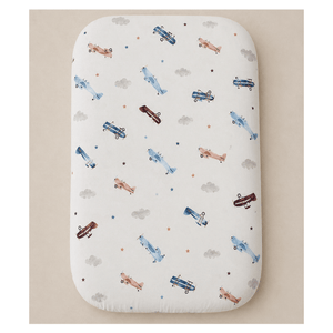 Bamboo Changing Pad Cover - Vintage Airplane