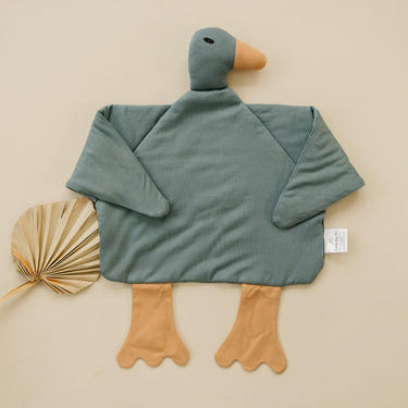 Bamboo Duck Lovey - XL Plush, soft and cuddly baby comfort toy for soothing and snuggling.